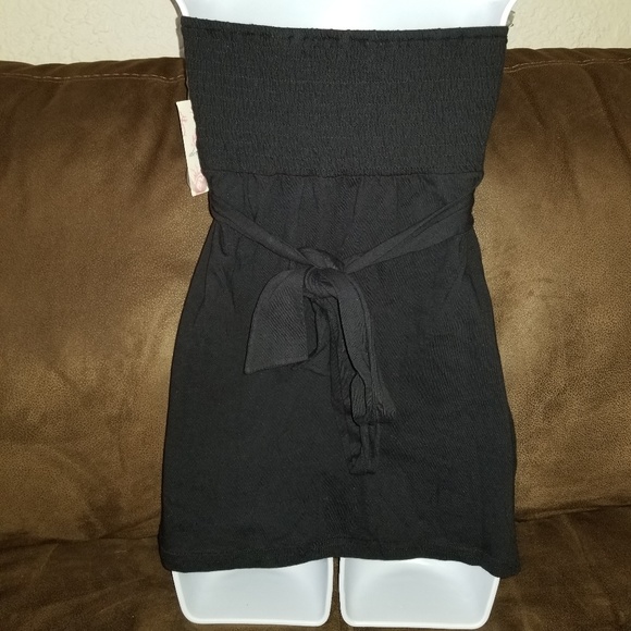 Black strapless top Size M BNWT - Picture 2 of 3